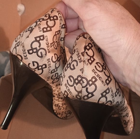 BCBG Girls Brown Heels - Picture 10 of 12